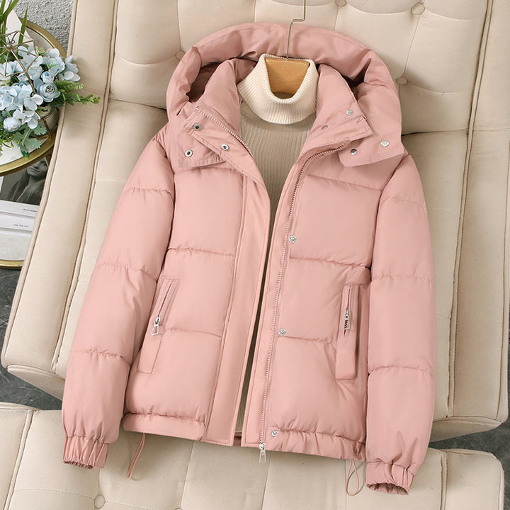 Hooded Thick Padded Coat For Petite Winter Jacket
